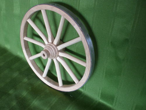 Reproduction roue miniature hippomobile ferrage