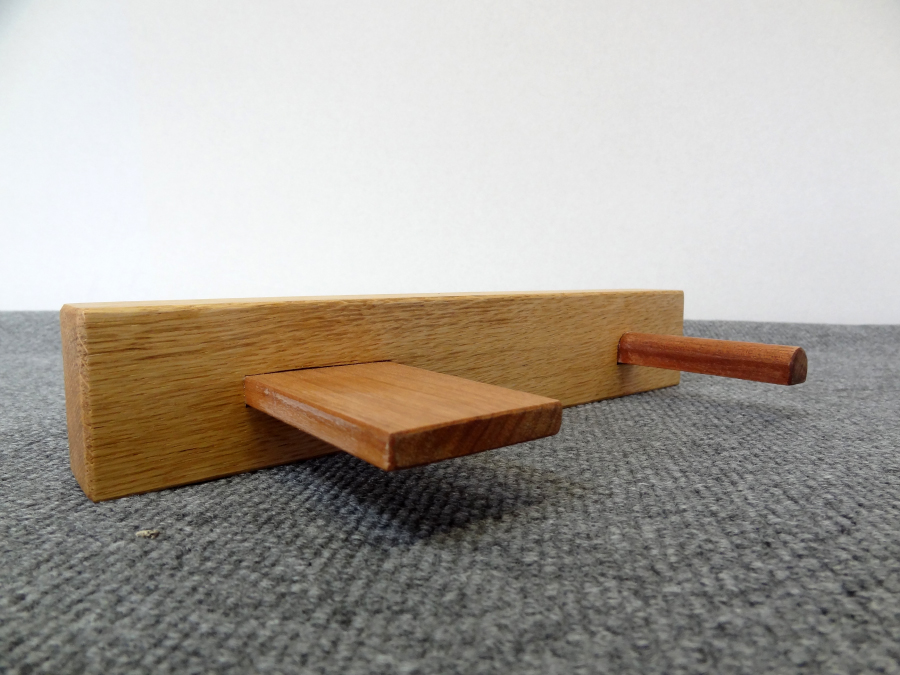 Assemblage à vif tenon