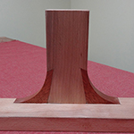 Assemblage de coin de rond