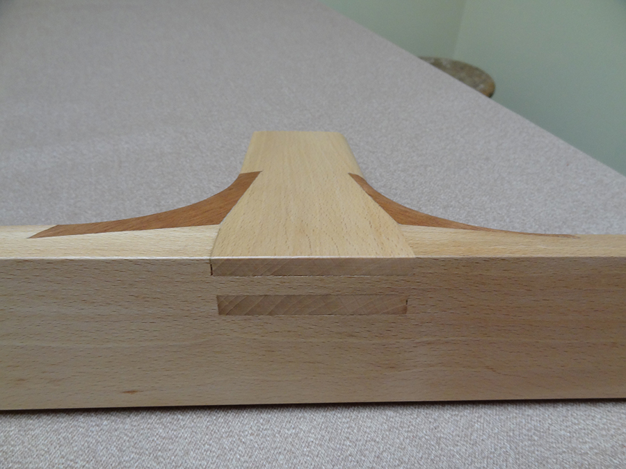 Assemblage de coin rond