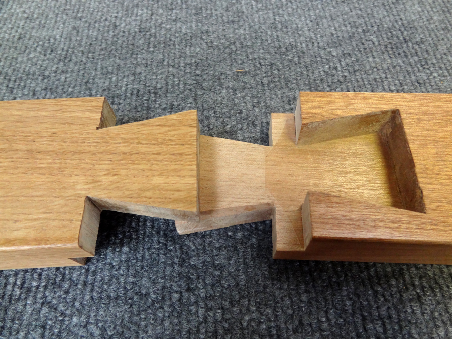 Assemblage a double queue d'Aronde