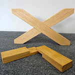 Le mis-bois et la croix de Saint-André