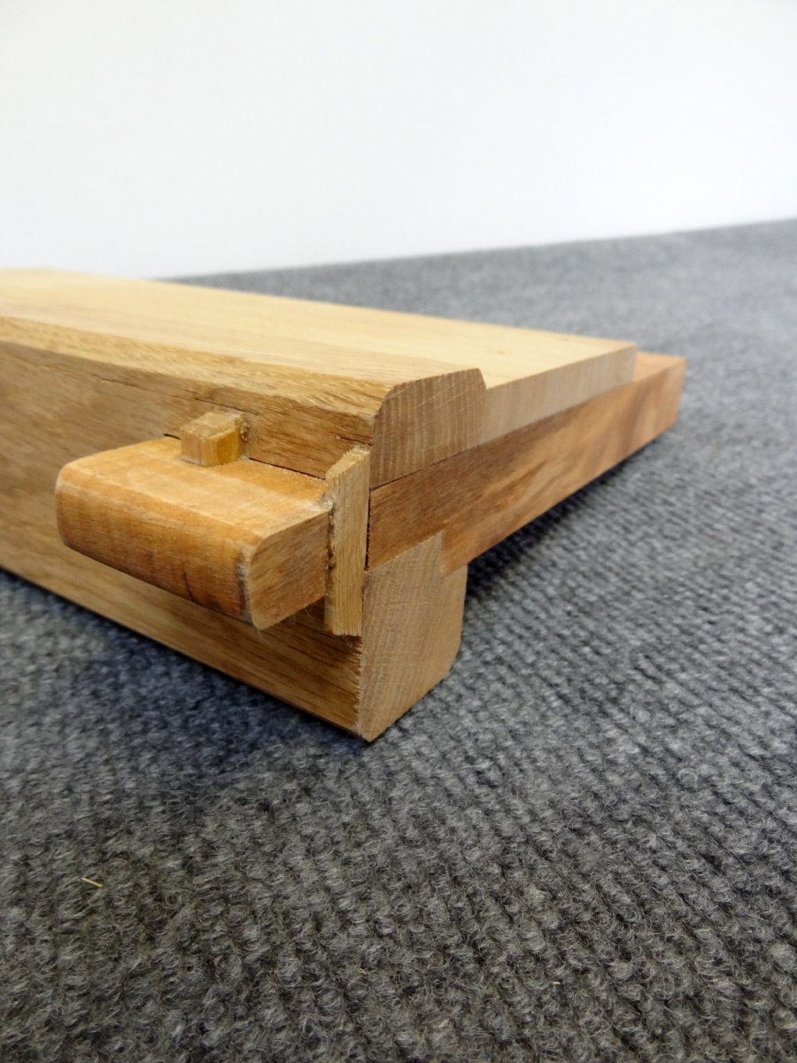 Assemblage tenon bâtard embrèvement