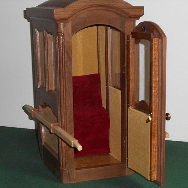 Reproduction chaise aux porteurs