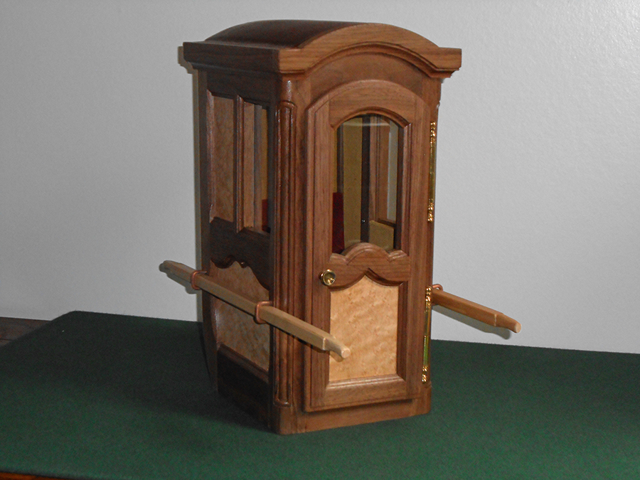 Reproduction chaise aux porteurs