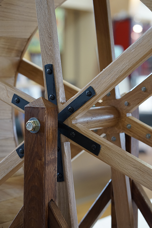 Miniature roue moulin de Buais