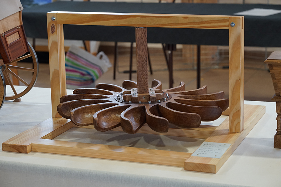 Reproduction roue à rodets