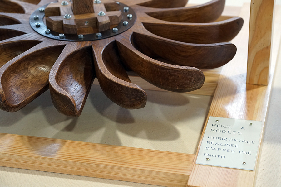 Reproduction roue à rodets