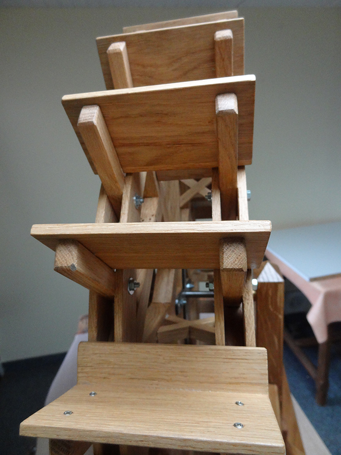 Reproduction roue moulin