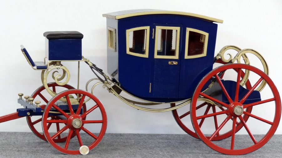 Reproduction Berline Carrosse de vachères