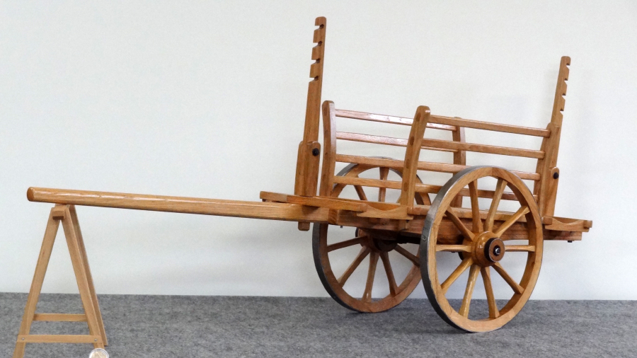 Miniature char à bœufs