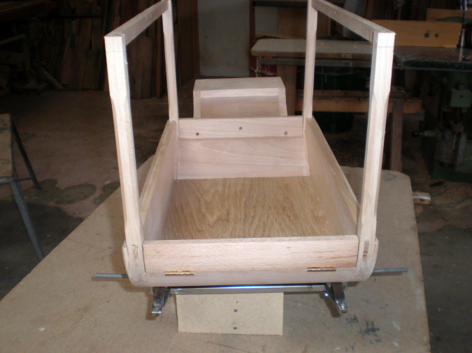 Réalisation d'un corbillard hippomobile 