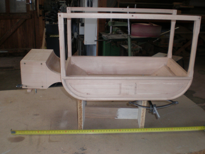 Réalisation d'un corbillard hippomobile 