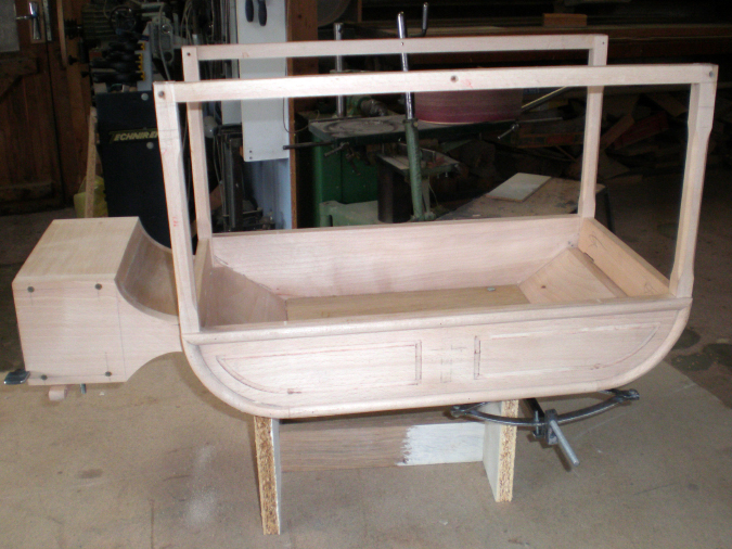 Réalisation d'un corbillard hippomobile 