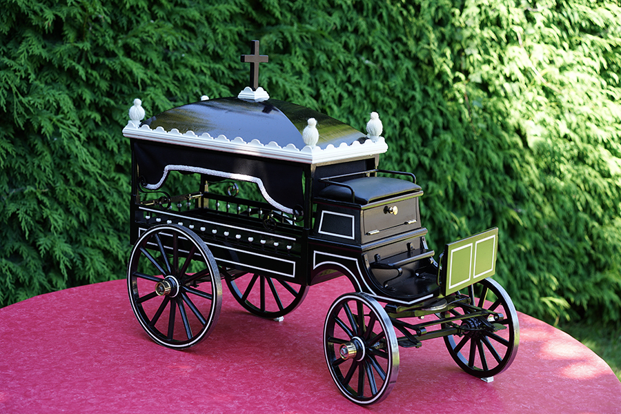 Reproduction corbillard de Lonlay-l'Abbaye