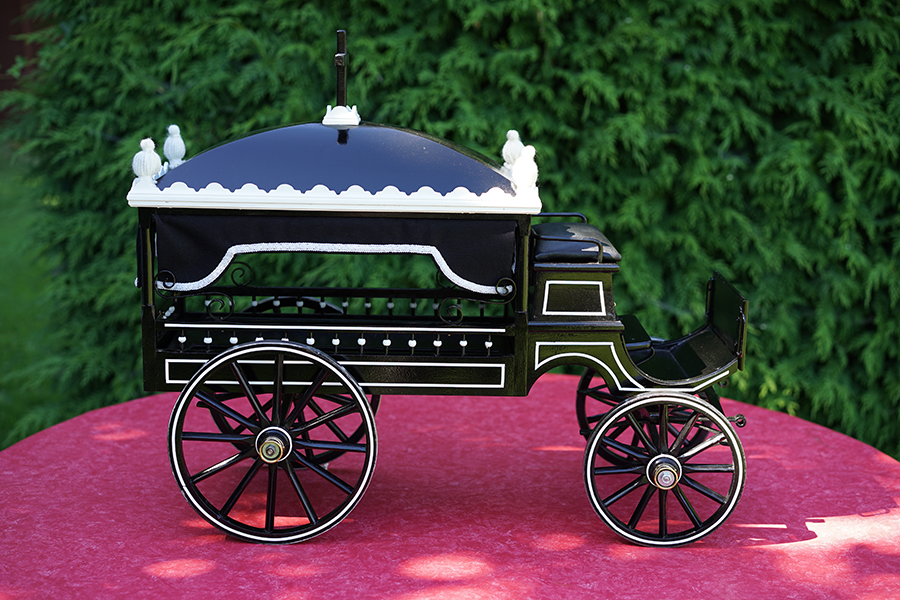 Reproduction corbillard de Lonlay-l'Abbaye