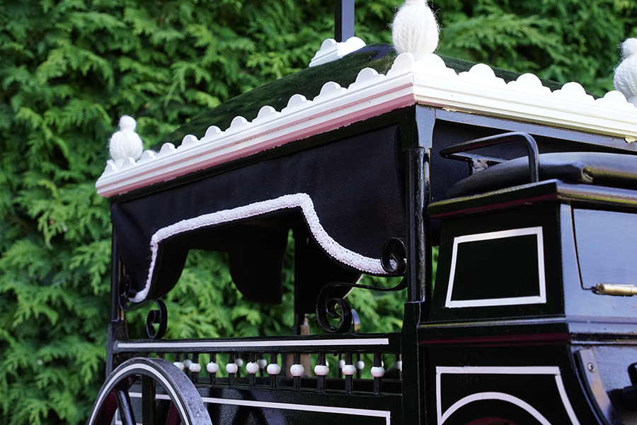 Reproduction hippomobile corbillard