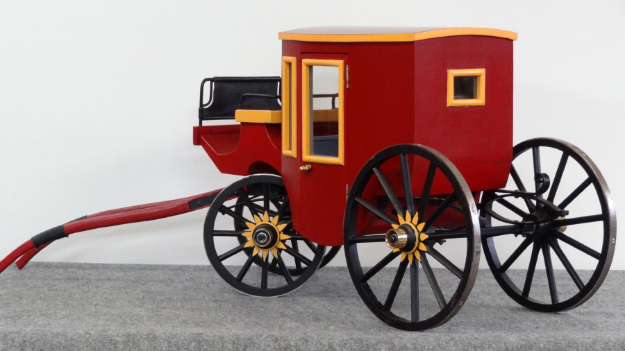 Miniature coupé 3/4