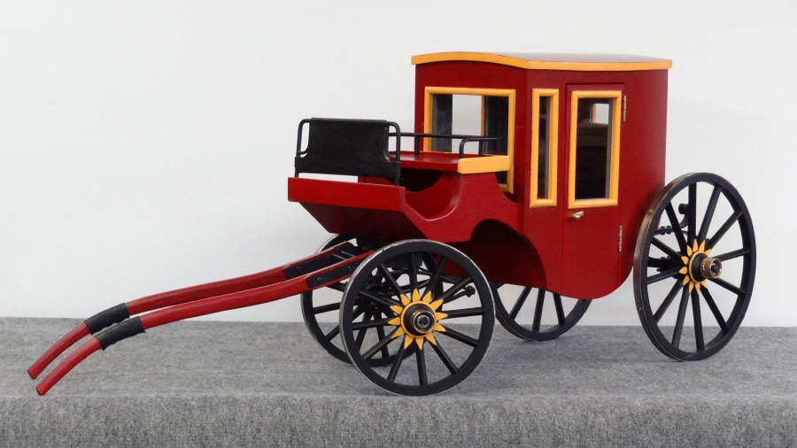 Miniature coupé 3/4