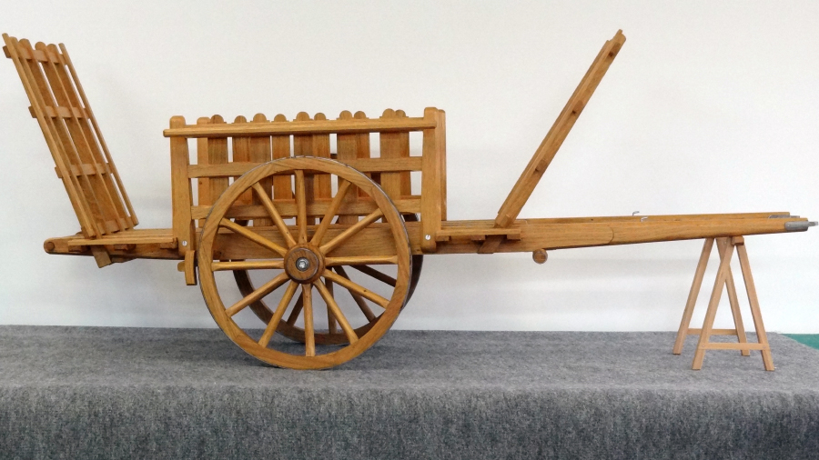 Reproduction charrette gerbière