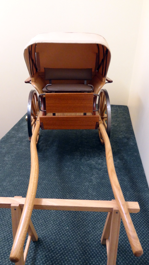 Reproduction miniature jardinière avec capote