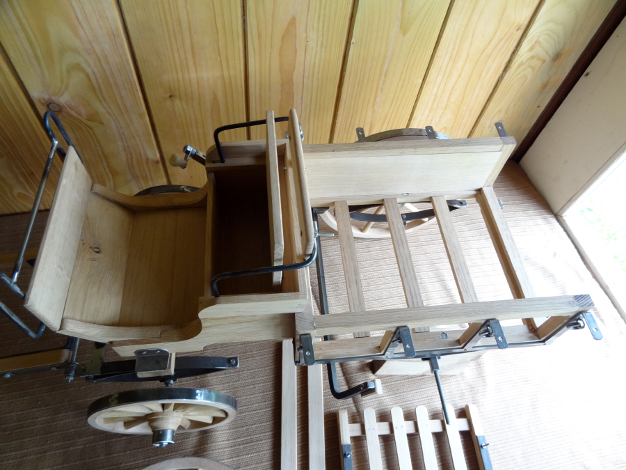 Projet reproduction miniature voiture hippomobile agricole