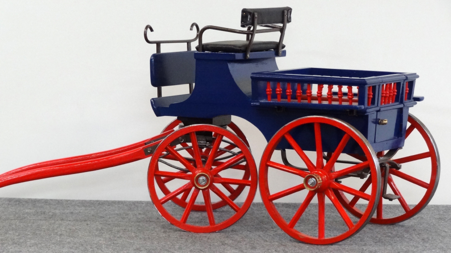 Reproduction miniature calèche wagonnette