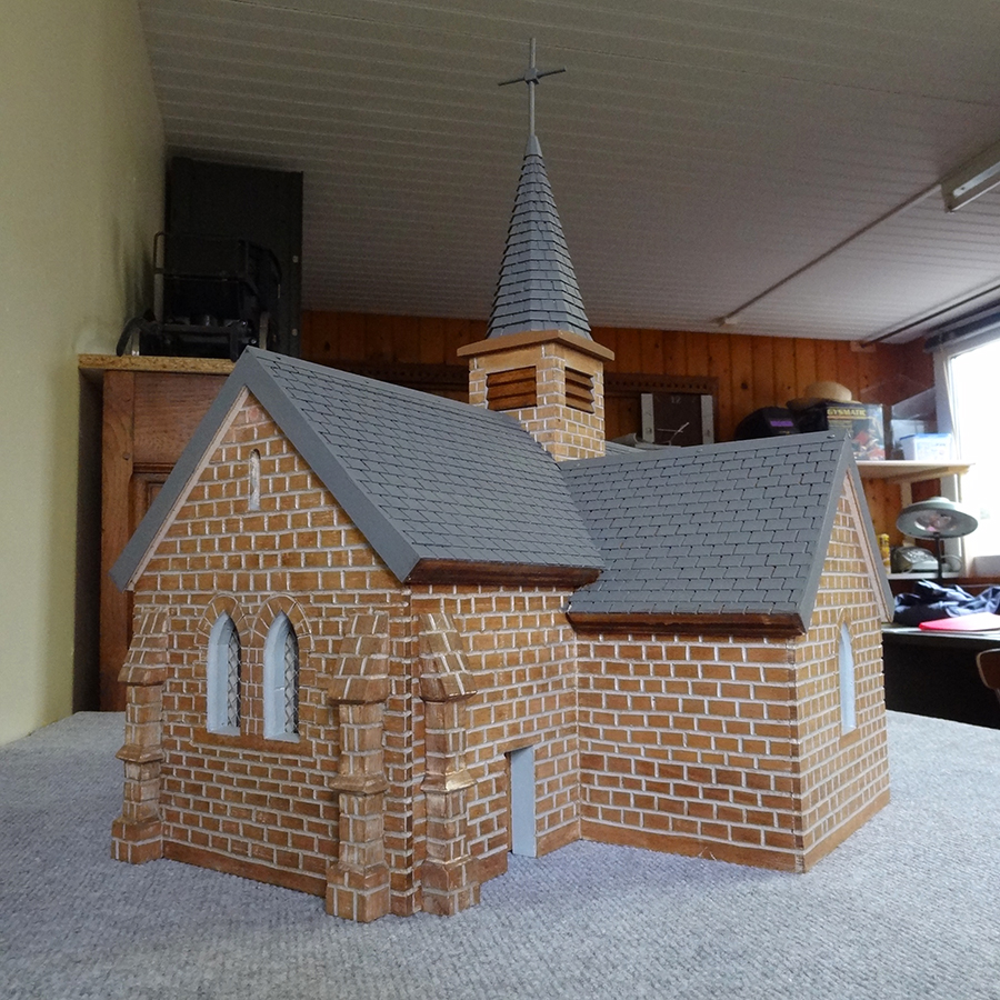 Reproduction église Buais Saint Paterne