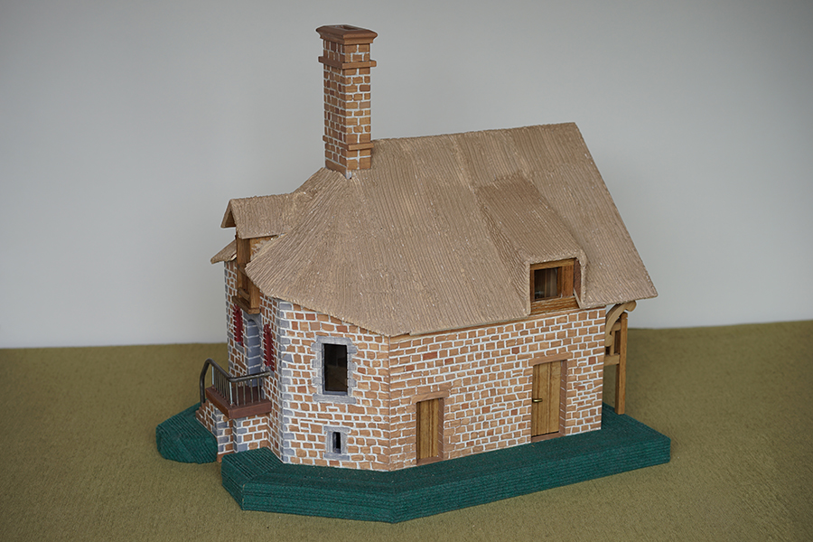 Reproduction chaumière maison du jardinier