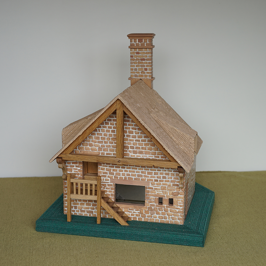 Chaumière maison du jardinier Saint-Symphorien-des-Monts